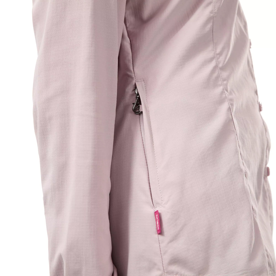 Craghoppers NosiLife Adventure II Long Sleeved Shirt Brushed Lilac