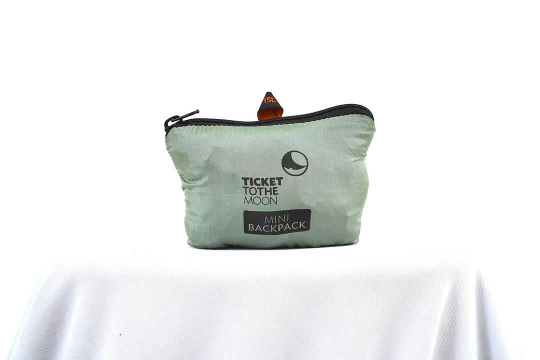 Ticket To The Moon Mini Backpack Jade Green / Sand (15L)