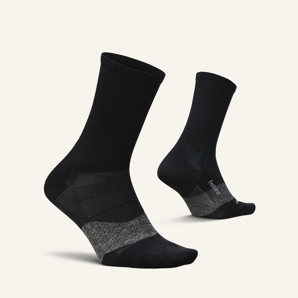 Feetures Elite Ultra Light Cushion Mini-Crew Rogue Black