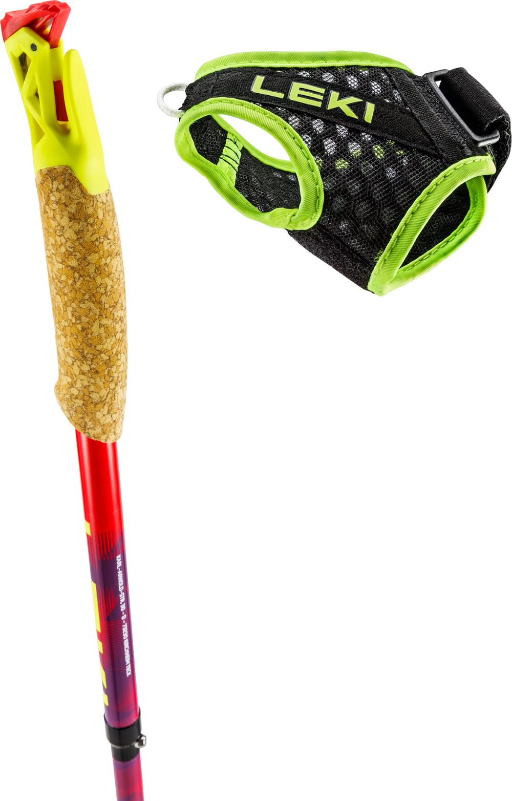 Leki Ultratrail FX1 Running Poles Red