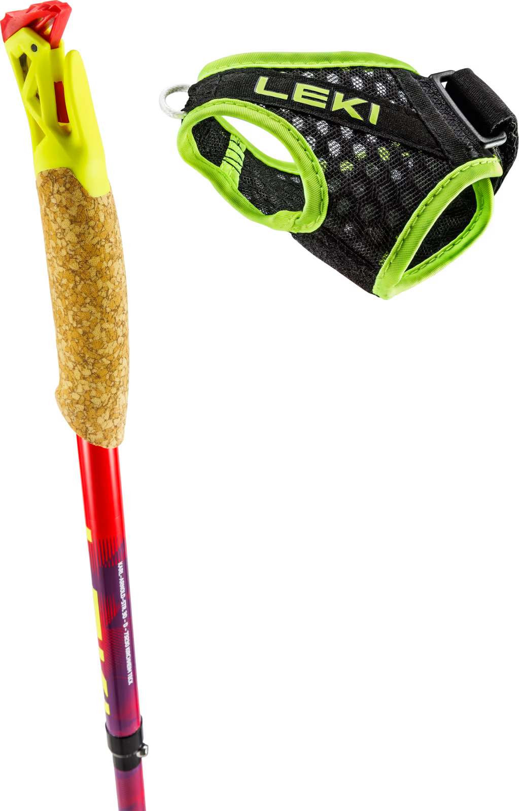 Leki Ultratrail FX1 Running Poles Red