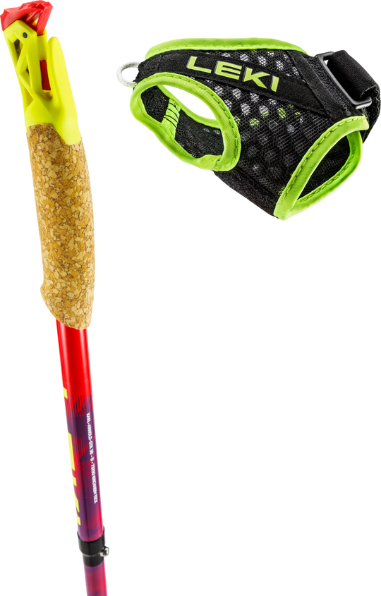 Leki Ultratrail FX1 Running Poles Red