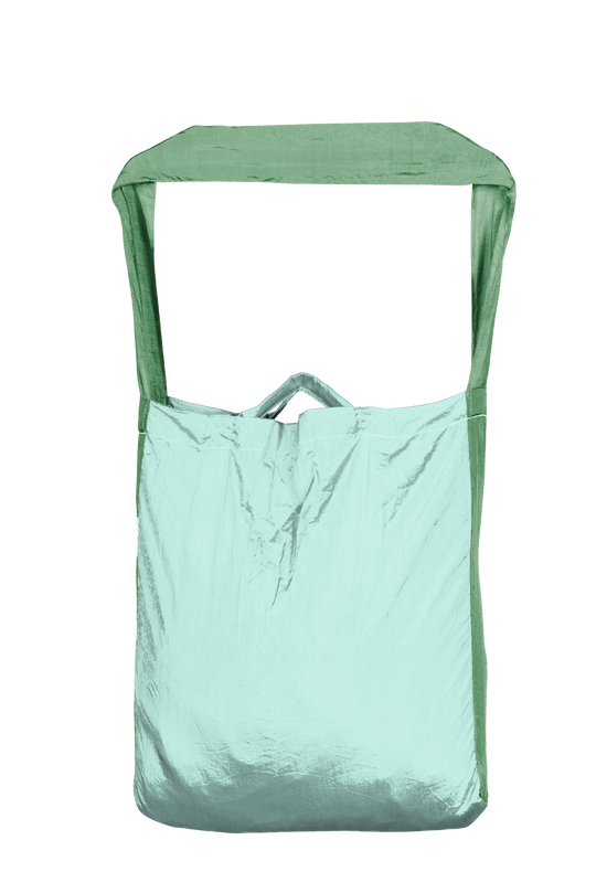 Ticket To The Moon Eco Bag Medium Mint / Jade Green (15L)
