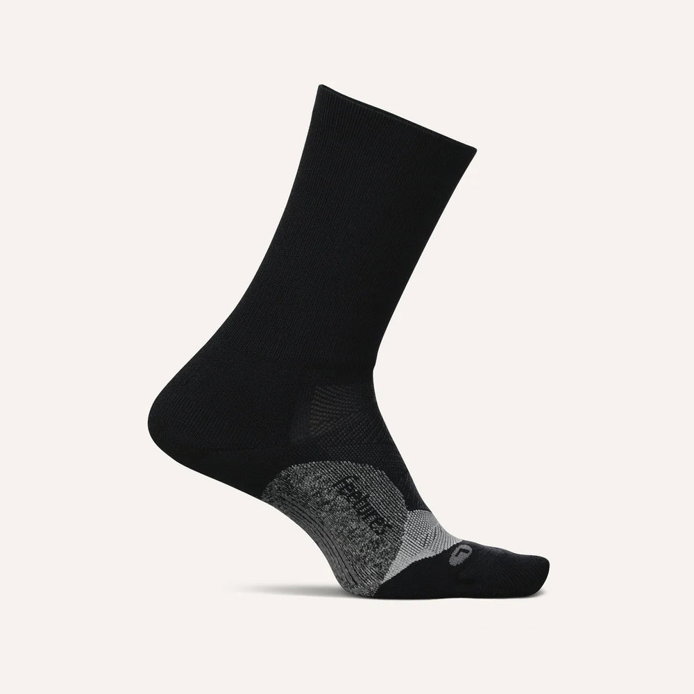 Feetures Elite Light Cushion Mini Crew Black