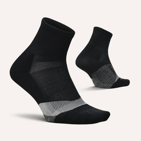 Feetures Elite Ultra Light Cushion Quarter Black