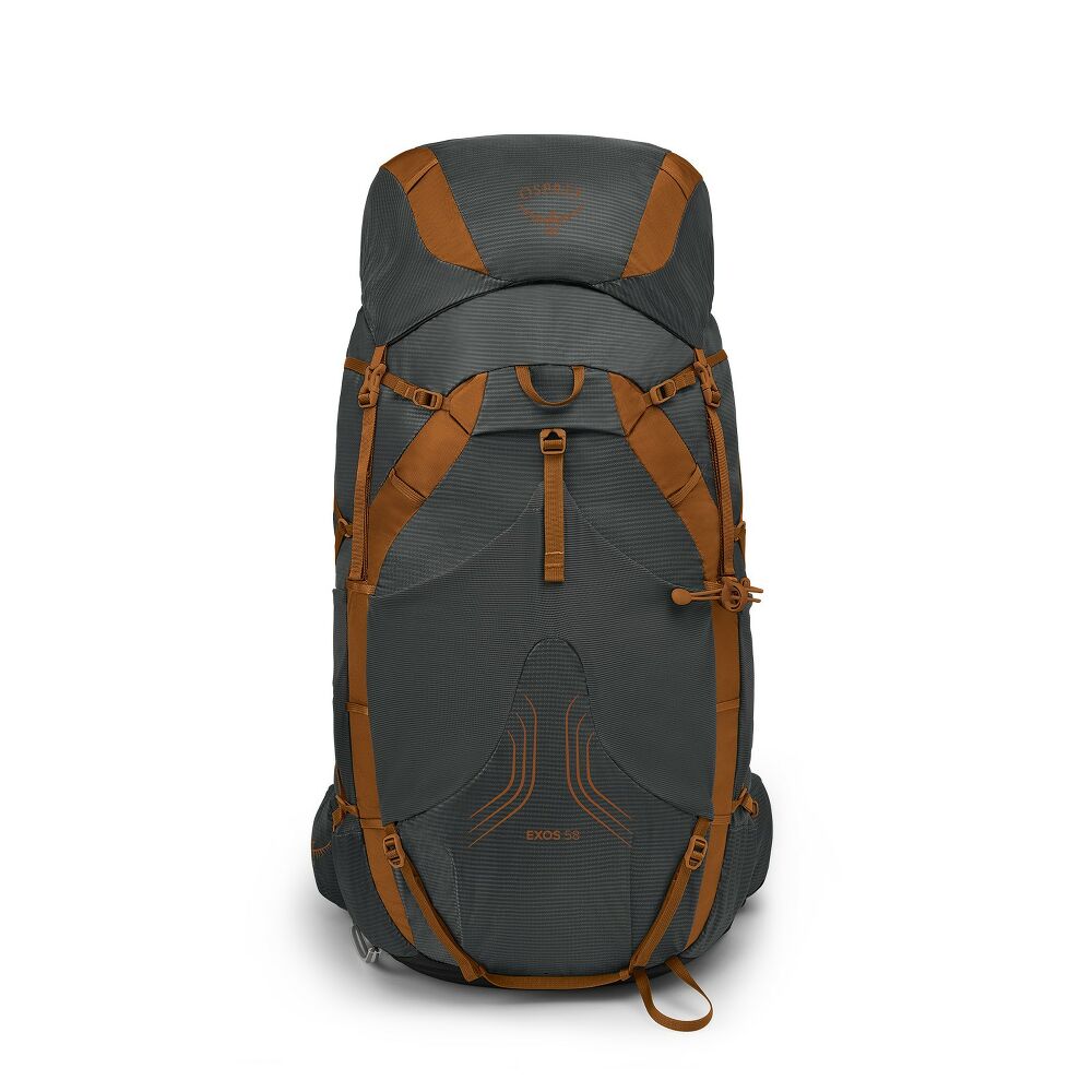 Osprey Exos 58 Hiking Pack Dark Charcoal Grey