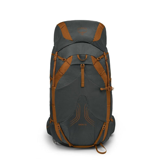 Osprey Exos 58 Hiking Pack Dark Charcoal Grey