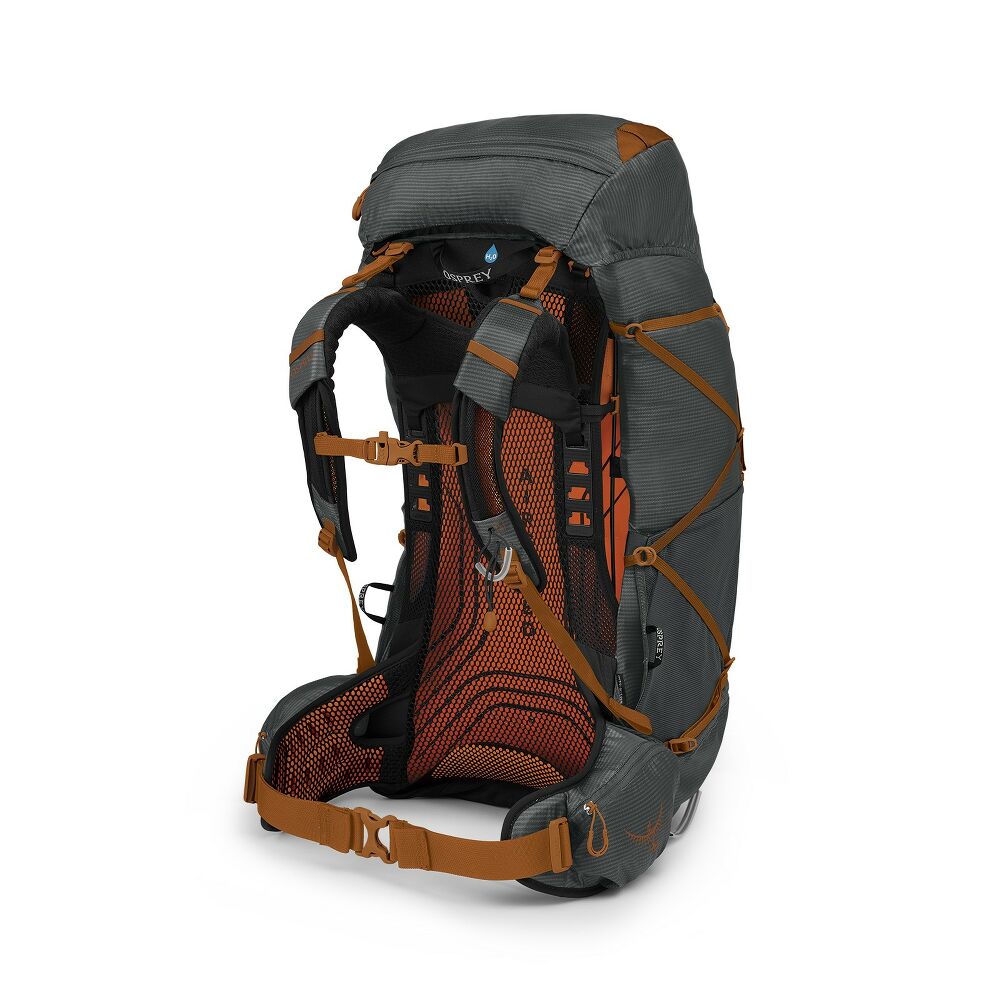Osprey Exos 58 Hiking Pack Dark Charcoal Grey