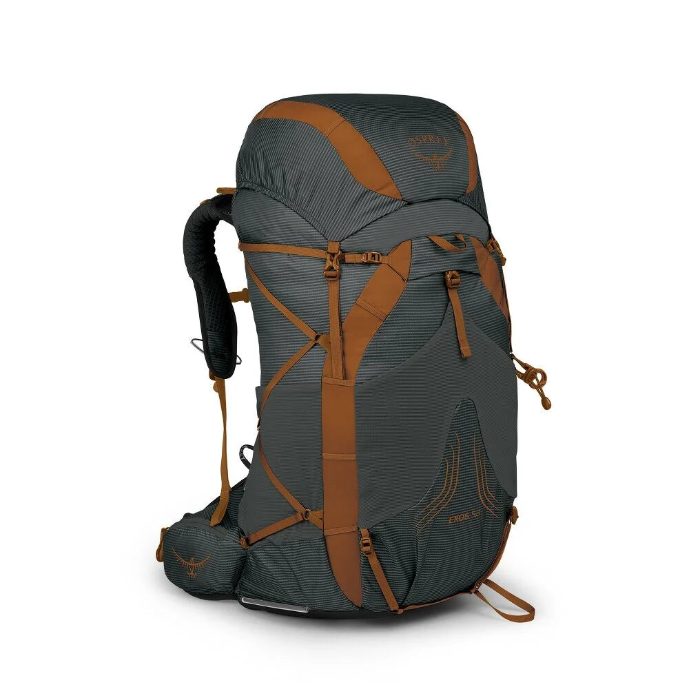 Osprey Exos 58 Hiking Pack Dark Charcoal Grey