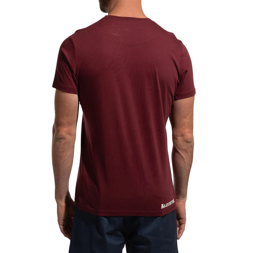 La Sportiva Moon Rock T-Shirt M Redwood/Chalk