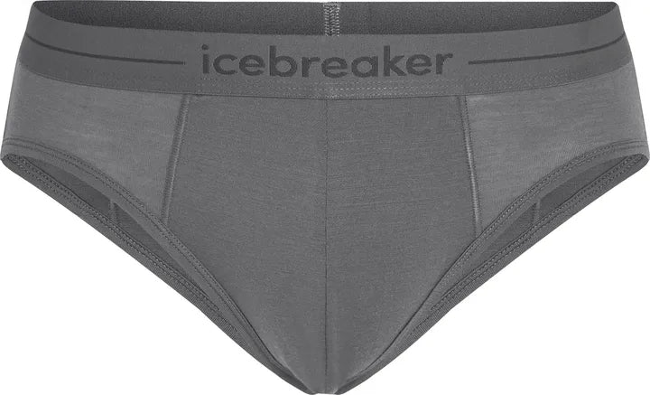 Icebreaker Mens Anatomica Briefs Jet HTHR/Black
