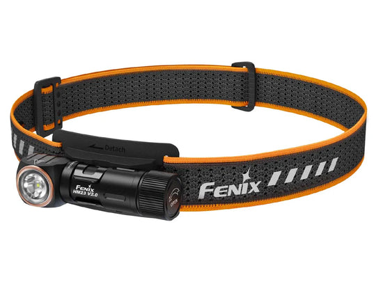 Fenix HM23 V2.0 SST20 cold white light LED headlamp (black)