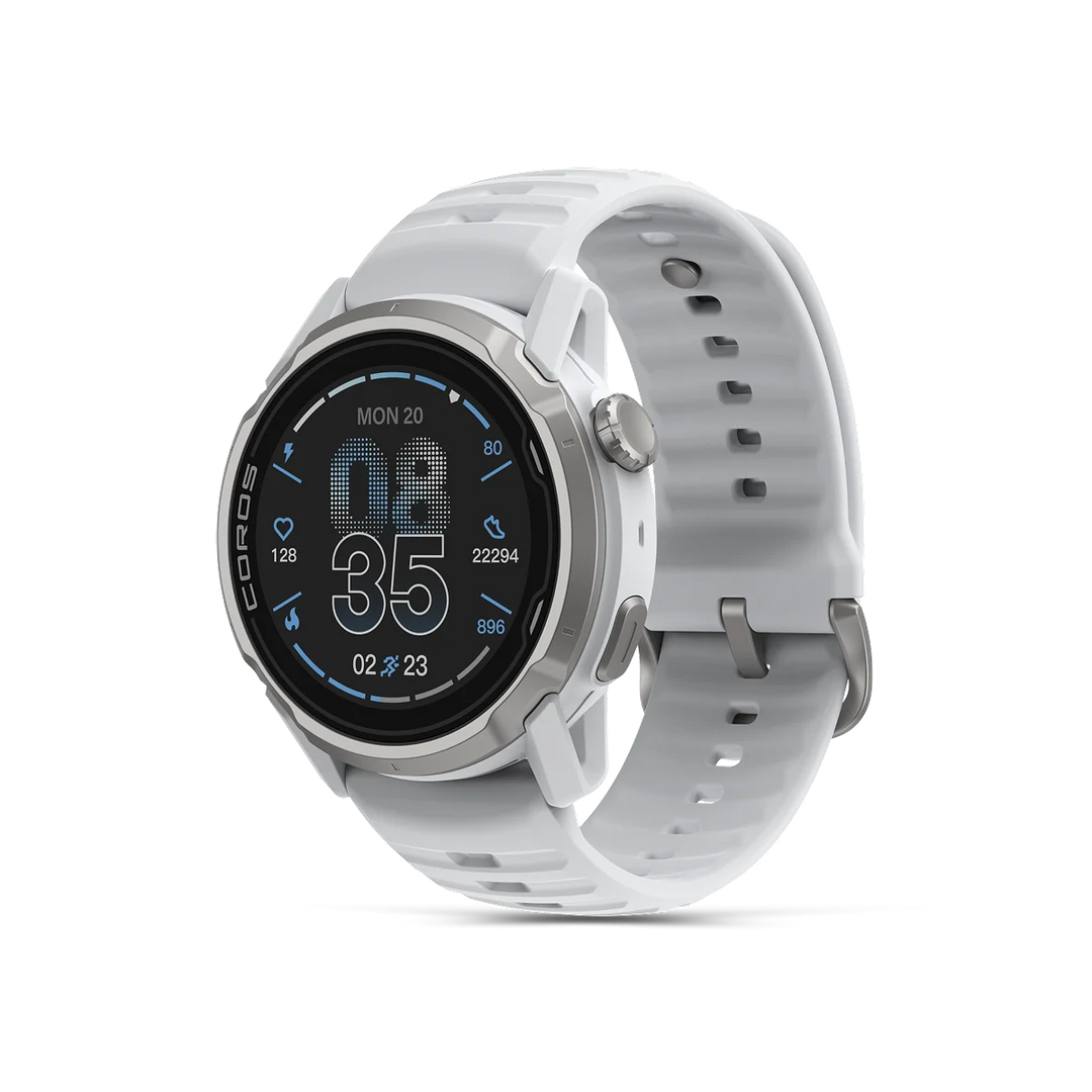 COROS APEX 4 46MM WHITE w/Silicone Band