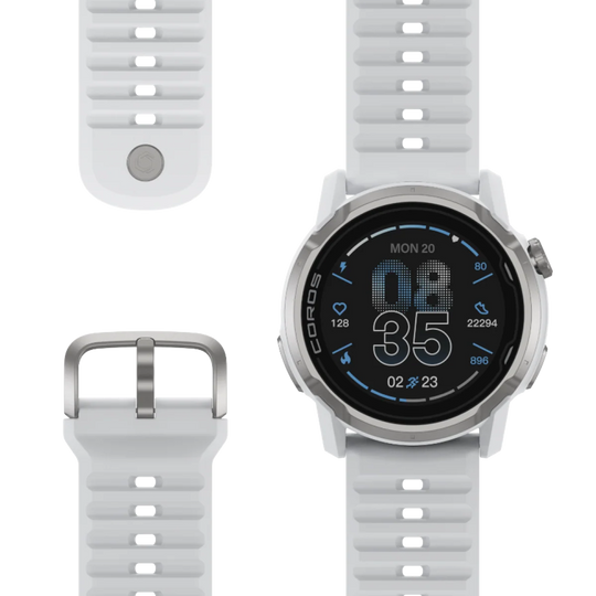 COROS APEX 4 46MM WHITE w/Silicone Band