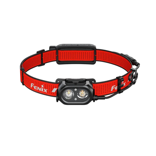 FENIX HP12R-T SST25 cold white light & SST20 neutral white light LED headlamp (Black)