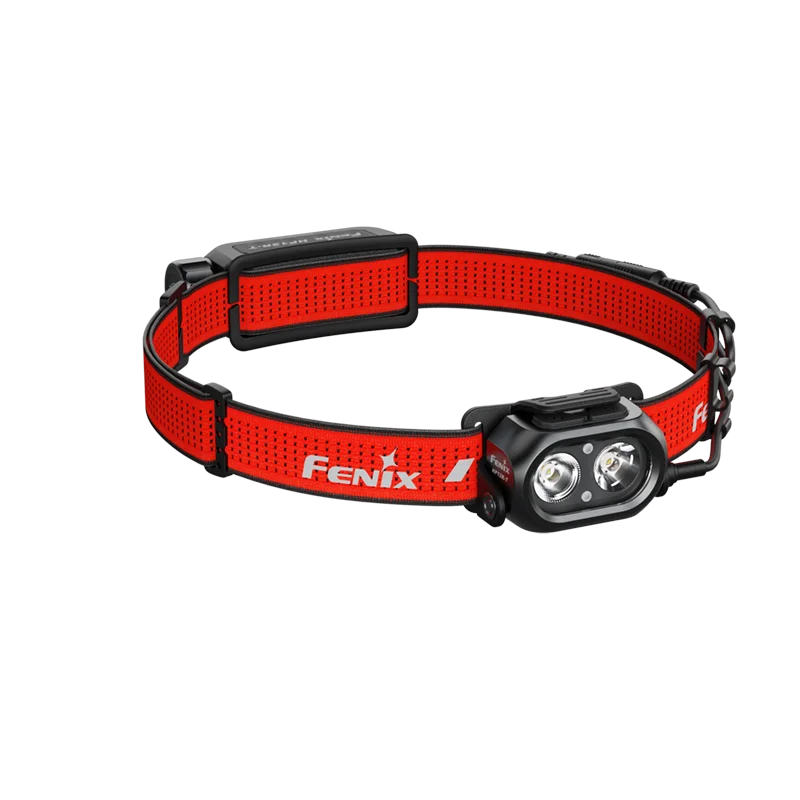 FENIX HP12R-T SST25 cold white light & SST20 neutral white light LED headlamp (Black)