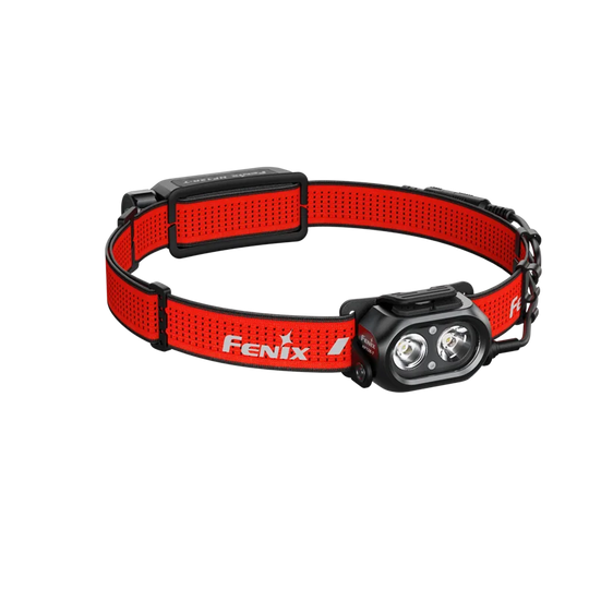 FENIX HP12R-T SST25 cold white light & SST20 neutral white light LED headlamp (Black)