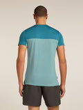 Icebreaker M Merino Blend 125 Cool-Lite Sphere SS Tee Topaz