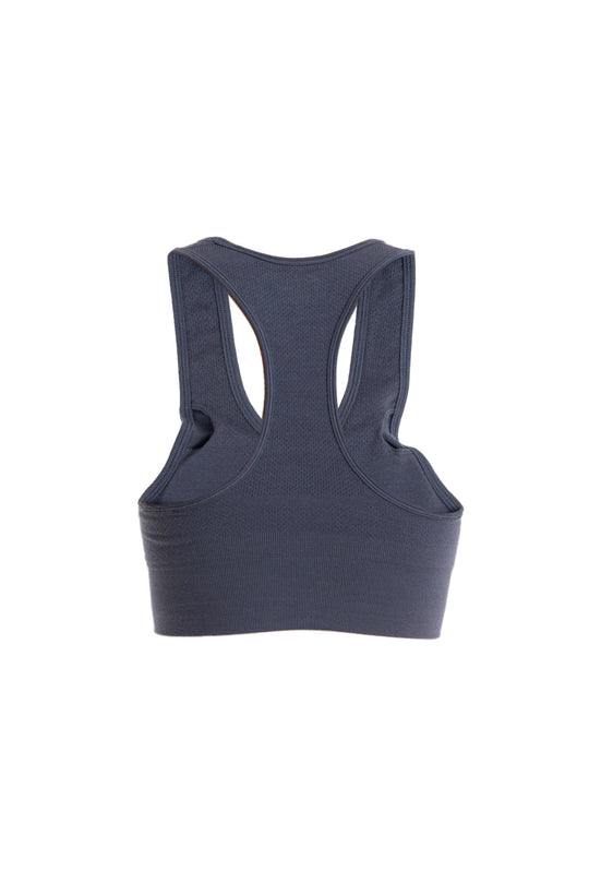 Icebreaker Womens 260 Seamless Bra GRAPHITE