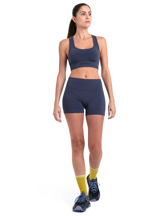 Icebreaker Womens 260 Seamless Bra GRAPHITE