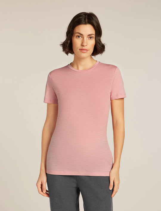Icebreaker W Merino 150 Tech Lite SS Tee Blush