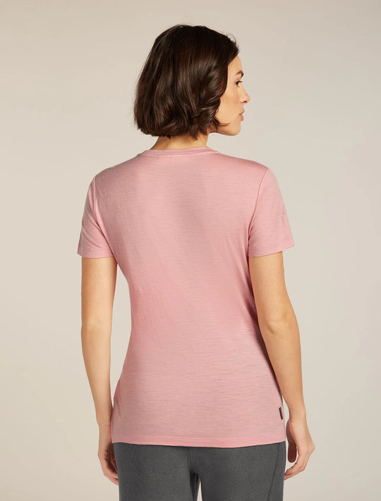 Icebreaker W Merino 150 Tech Lite SS Tee Blush