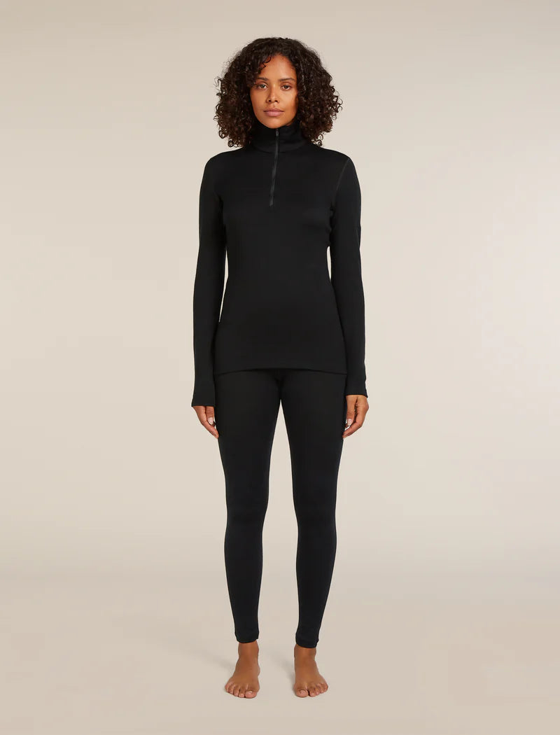 Icebreaker W Merino 260 Tech High Rise Leggings Black