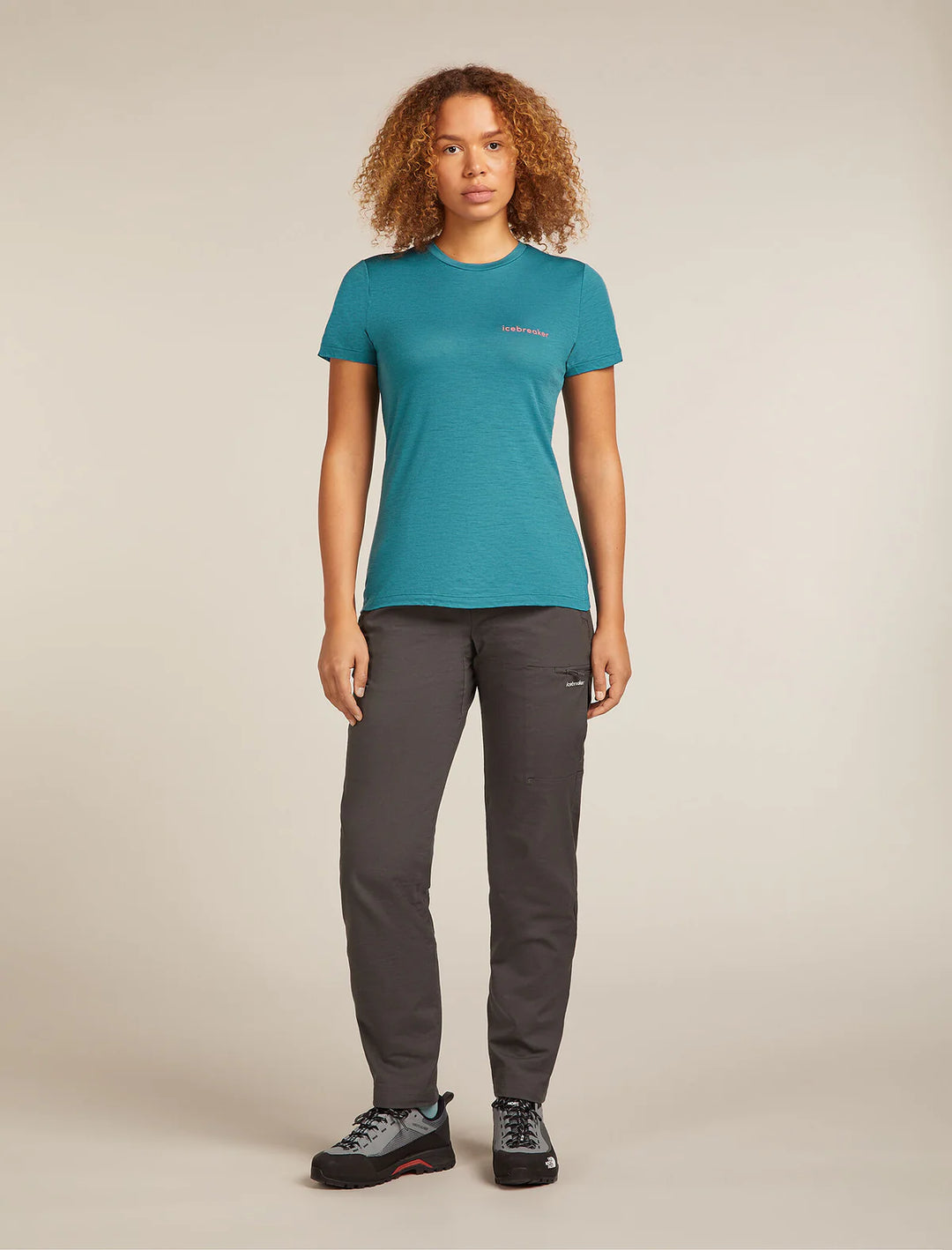 Icebreaker W Merino 150 Tech Lite SS Tee Topaz