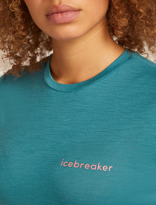 Icebreaker W Merino 150 Tech Lite SS Tee Topaz