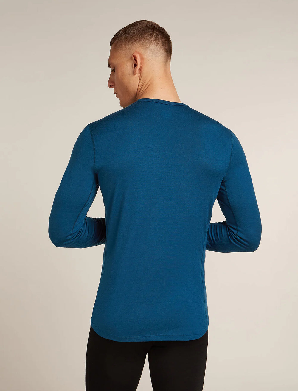 Icebreaker M Merino 200 Oasis LS Crewe Atlantis