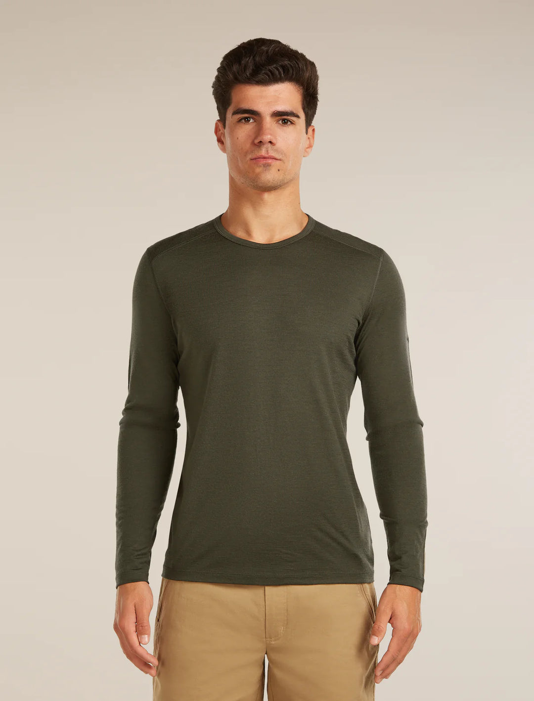 Icebreaker M Merino 200 Oasis LS Crewe Dark Loden