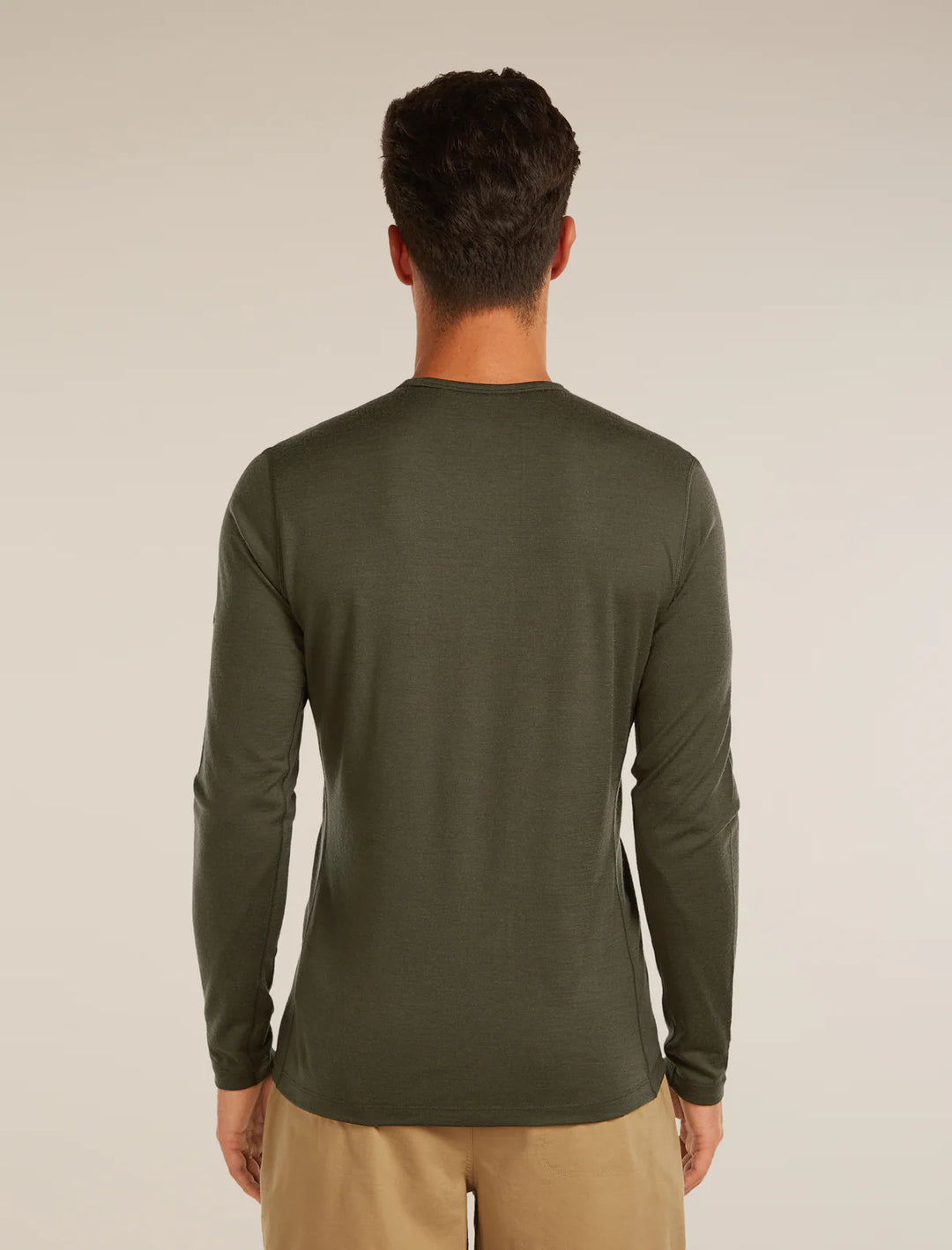 Icebreaker M Merino 200 Oasis LS Crewe Dark Loden