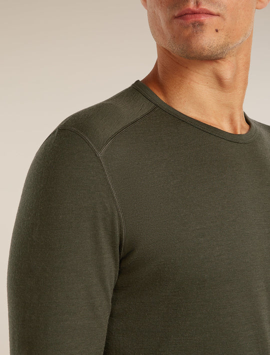 Icebreaker M Merino 200 Oasis LS Crewe Dark Loden