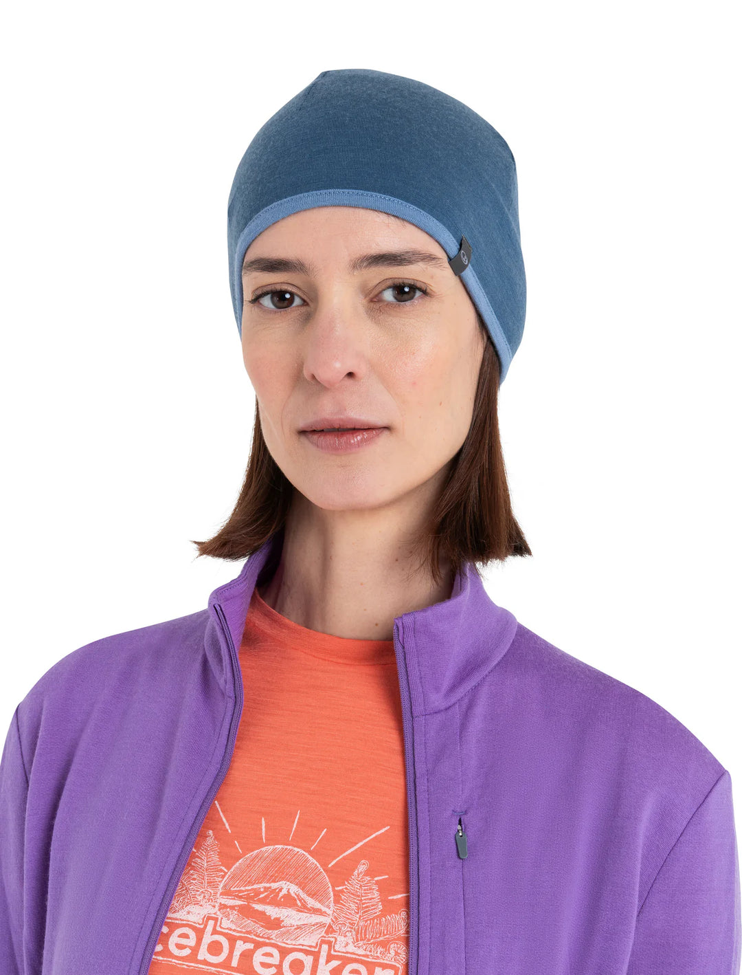 Icebreaker U Pocket Hat DAWN/KYANITE/CB