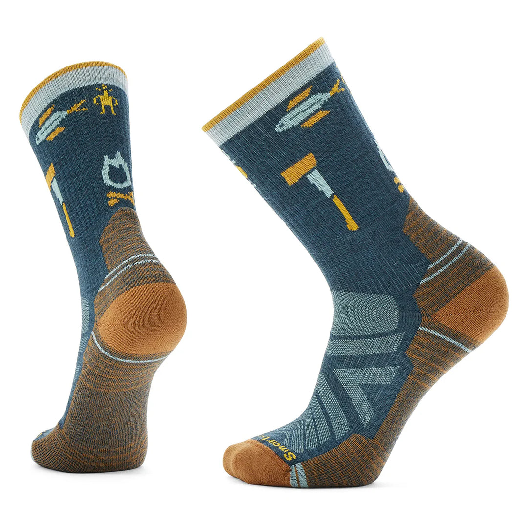 Smartwool Hike LC Crew Camp Sock Twilight Blue