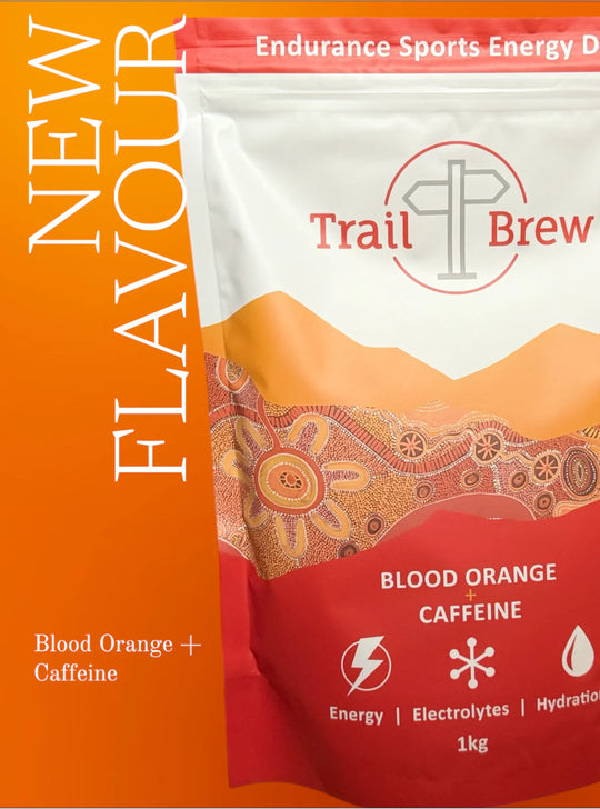 TRAIL BREW Blood Orange Caffeine + Electrolytes 1kg