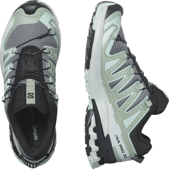 Salomon XA PRO 3D V9 W Quiet Shade/Lily Pad/Blue Haze