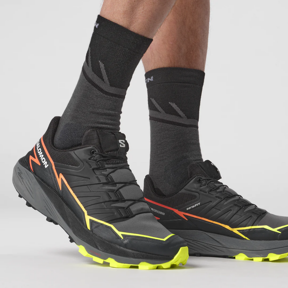 Salomon Thundercross Men Black/Quiet Shade/Fiery Coral