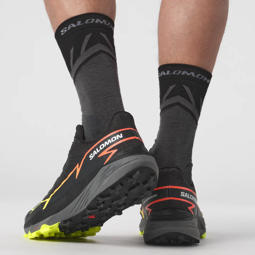 Salomon Thundercross Men Black/Quiet Shade/Fiery Coral