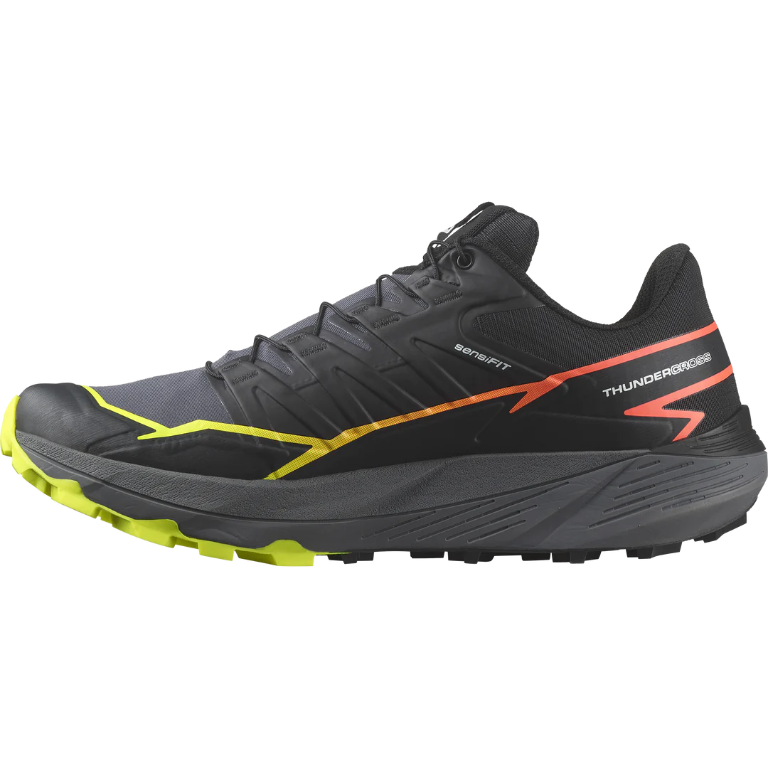 Salomon Thundercross Men Black/Quiet Shade/Fiery Coral