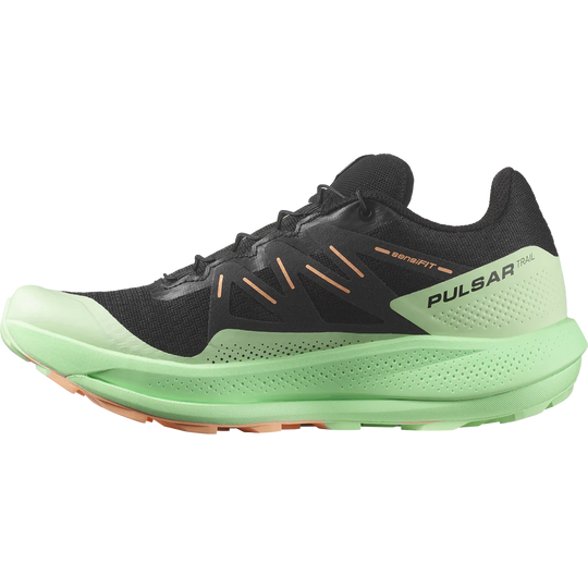 Salomon PULSAR TRAIL W Black/Green Ash/Cantaloupe