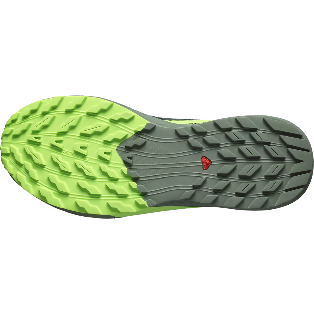 SALOMON SENSE RIDE 5 Black/Laurel Wreath/Green Gecko