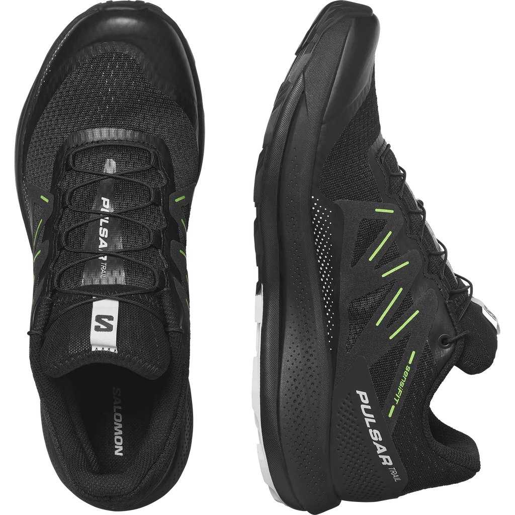Salomon Pulsar Trail Black/Black/Grgeck