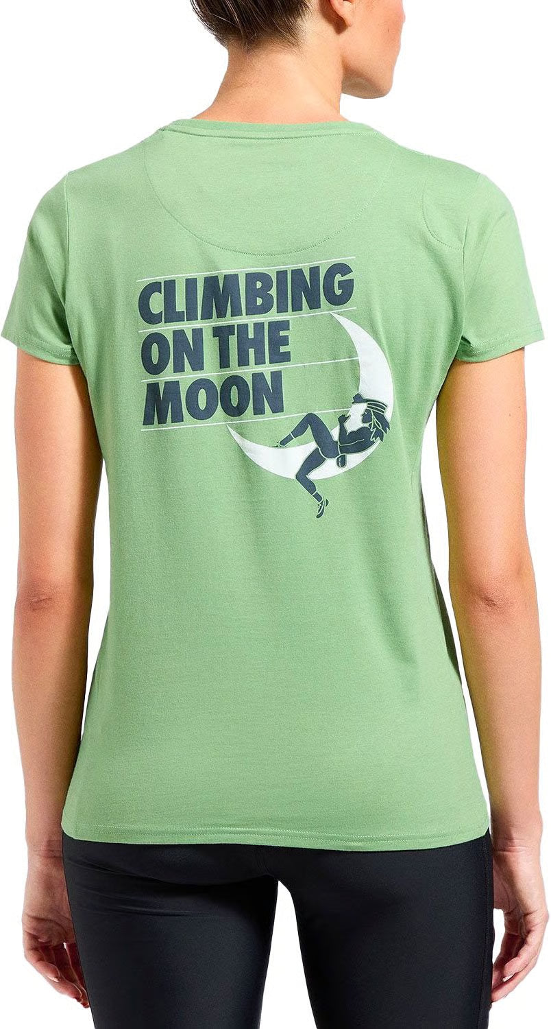 La Sportiva Moon Rock T-Shirt W Aspen Green
