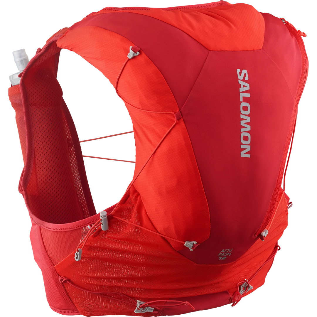 Salomon Adv Skin 12 Set Flame Scarlet/Haute Red – Summit Gear