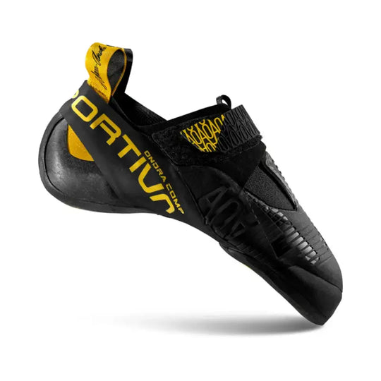 La Sportiva Ondra Comp Black/Yellow Climbing Shoe