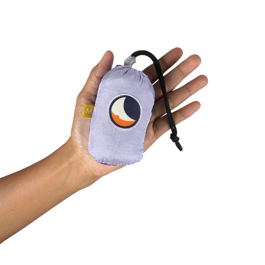 Ticket To The Moon Eco Bag Medium Light Purple / Plum (15L)