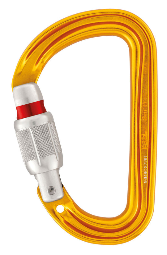 Petzl SmD Screw Lock Climbing Carabiner