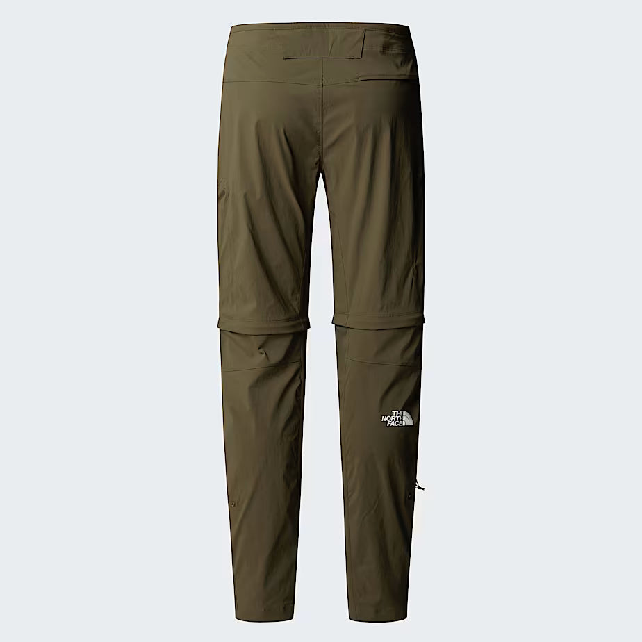 The North Face Mens Exploration Convertible Regular Tapered Pants New Taupe Green