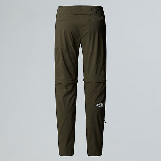 The North Face Mens Exploration Convertible Regular Tapered Pants New Taupe Green